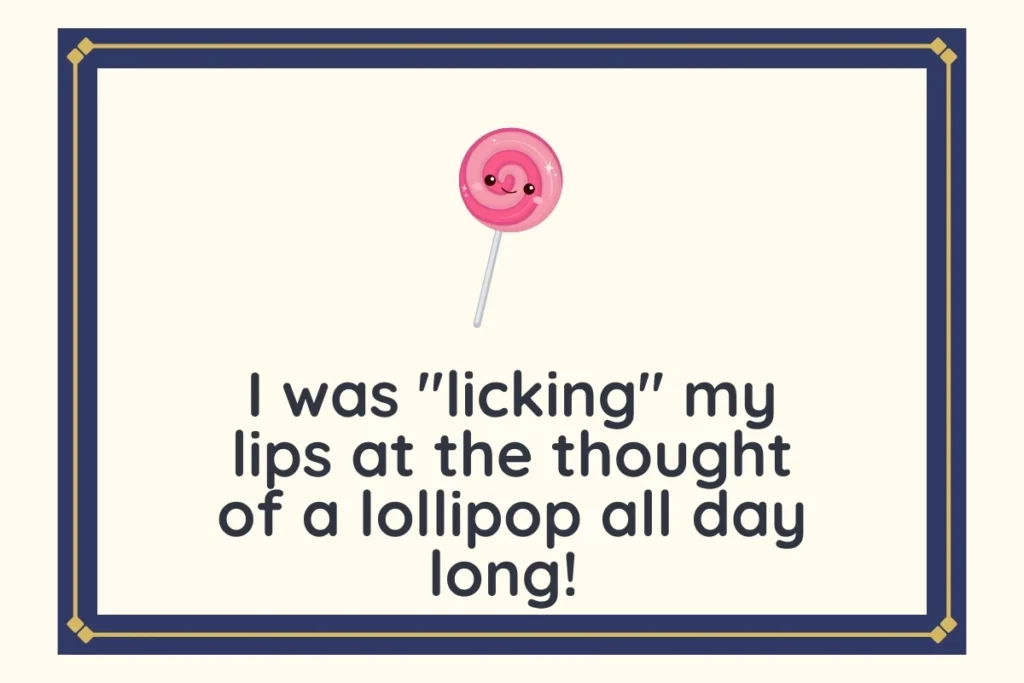 Lollipop Wordplay Puns