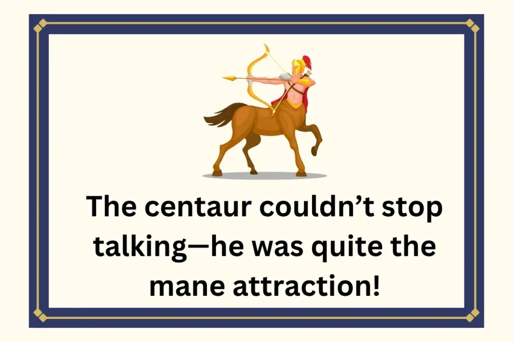 The Rise of Centaur Puns and Jokes